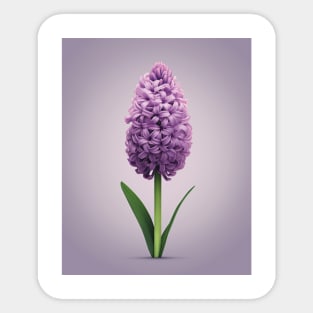 Purple Hyacinth Webtoon Merchandise Sticker